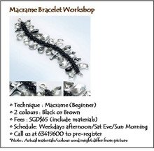Macrame Bracelet Workshop